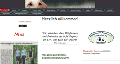 Desktop Screenshot of hsv-pegnitz03.de